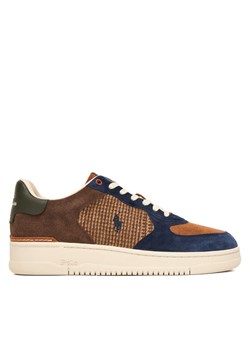 Sneakersy Polo Ralph Lauren Masters Court 809973703001 Brązowy ze sklepu eobuwie.pl w kategorii Buty sportowe męskie - zdjęcie 186520203