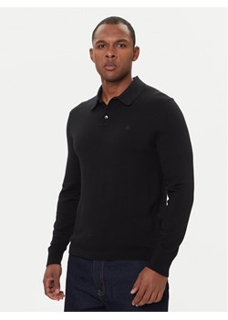 Calvin Klein Polo LV04LD319G Czarny Regular Fit ze sklepu MODIVO w kategorii T-shirty męskie - zdjęcie 186521521