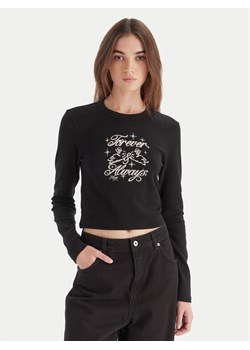 HUGO Bluzka Duspark 50550132 Czarny Slim Fit ze sklepu MODIVO w kategorii Bluzki damskie - zdjęcie 186521563