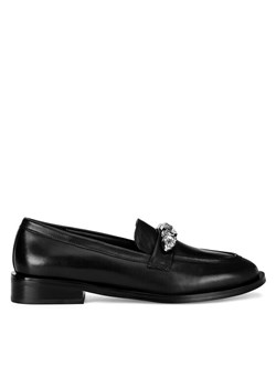 Eva Minge Loafersy WGA3289-1Z Czarny ze sklepu MODIVO w kategorii Lordsy damskie - zdjęcie 186521651