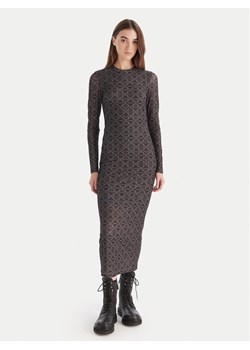 HUGO Sukienka codzienna Nastan 50542400 Czarny Slim Fit ze sklepu MODIVO w kategorii Sukienki - zdjęcie 186521764