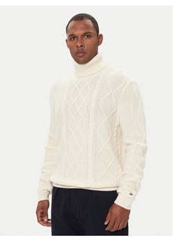 Tommy Hilfiger Golf MW0MW40914 Écru Regular Fit ze sklepu MODIVO w kategorii Swetry męskie - zdjęcie 186521821