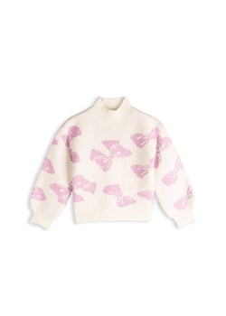GATE Sweter z muszką 3Y ze sklepu gateshop w kategorii Swetry dziewczęce - zdjęcie 186524541