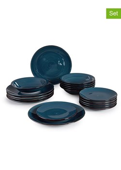 Lifa Living 18-częściowy zestaw talerzy w kolorze turkusowym - id: 14847403 - marki Lifa Living - 186524803 Lifa Living 18-częściowy zestaw talerzy w kolorze turkusowym ze sklepu Limango Polska w kategorii Naczynia - zdjęcie 186524803