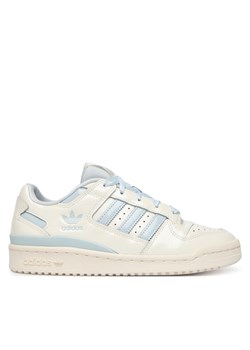 adidas Sneakersy Forum Low Cl JR0498 Biały ze sklepu MODIVO w kategorii Buty sportowe damskie - zdjęcie 186525403
