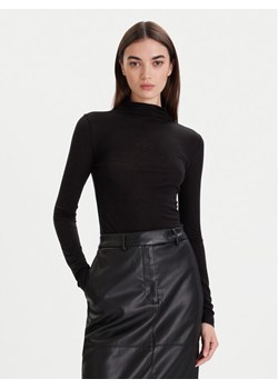 Calvin Klein Sweter LV044D239G Czarny Slim Fit ze sklepu MODIVO w kategorii Swetry damskie - zdjęcie 186525440