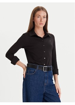 Tommy Hilfiger Koszula 1985 WW0WW43528 Czarny Slim Fit ze sklepu MODIVO w kategorii Koszule damskie - zdjęcie 186525500