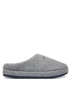 Tommy Hilfiger Kapcie Felt House FM0FM05614 Szary ze sklepu MODIVO w kategorii Kapcie męskie - zdjęcie 186525511