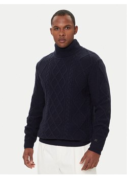 Tommy Hilfiger Golf MW0MW40914 Granatowy Regular Fit ze sklepu MODIVO w kategorii Swetry męskie - zdjęcie 186525522