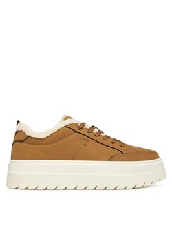HUGO Sneakersy Lyssa Tenn 50552645 Brązowy ze sklepu MODIVO w kategorii Buty sportowe damskie - zdjęcie 186525530