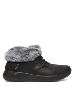 Skechers Botki On-The-Go Joy 144803/BKGY Czarny ze sklepu MODIVO w kategorii Botki - zdjęcie 186525540