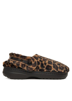 Crocs Kapcie Classic Unfurgettable Animal Clog 212002 Brązowy ze sklepu MODIVO w kategorii Kapcie damskie - zdjęcie 186525563