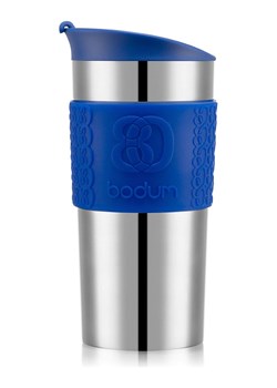 bodum Kubek termiczny &quot;Travel Mug&quot; w kolorze niebieskim - 350 ml ze sklepu Limango Polska w kategorii Kubki - zdjęcie 186526892