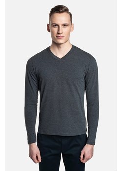 BLUZA CERDA Z DEKOLTEM TYPU SEREK GRAFIT ze sklepu Recman w kategorii Bluzy męskie - zdjęcie 186527982