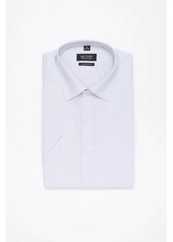 KOSZULA COVIVA 3004 KRÓTKI RĘKAW CUSTOM FIT SZAROŚĆ - id: 12004904 - marki Recman - 186528010 KOSZULA COVIVA 3004 KRÓTKI RĘKAW CUSTOM FIT SZAROŚĆ ze sklepu Recman w kategorii Koszule męskie - zdjęcie 186528010