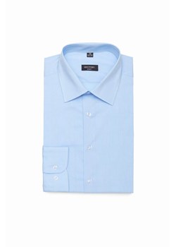 KOSZULA COVIVA 3096D DŁUGI RĘKAW SLIM FIT NIEBIESKI ze sklepu Recman w kategorii Koszule męskie - zdjęcie 186528811