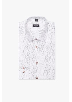KOSZULA COLINE 3106T DŁUGI RĘKAW SLIM FIT BIAŁY ze sklepu Recman w kategorii Koszule męskie - zdjęcie 186528933