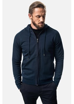 BLUZA TONGE ROZPINANY GRANAT ze sklepu Recman w kategorii Bluzy męskie - zdjęcie 186528962