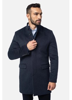 PŁASZCZ HAROL GRANAT 0001 ze sklepu Recman w kategorii Płaszcze męskie - zdjęcie 186529012