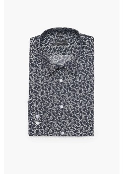 KOSZULA COLINE 3162D DŁUGI RĘKAW SLIM FIT CZERŃ ze sklepu Recman w kategorii Koszule męskie - zdjęcie 186529350