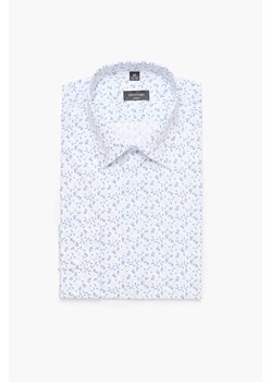 KOSZULA COLINE 3163D DŁUGI RĘKAW SLIM FIT BIAŁY ze sklepu Recman w kategorii Koszule męskie - zdjęcie 186529353