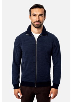 BLUZA TRACK ROZPINANY NIEBIESKI ze sklepu Recman w kategorii Bluzy męskie - zdjęcie 186529414