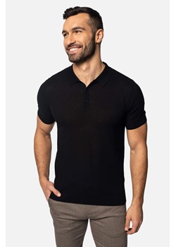 KOSZULKA POLO SOTTO CZERŃ ze sklepu Recman w kategorii T-shirty męskie - zdjęcie 186529454