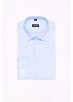 KOSZULA VERSONE 3509 DŁUGI RĘKAW SLIM FIT BŁĘKITNY ze sklepu Recman w kategorii Koszule męskie - zdjęcie 186529931