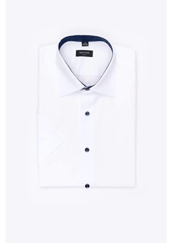 KOSZULA BEXLEY 2986/1E KRÓTKI RĘKAW SLIM FIT BIAŁY ze sklepu Recman w kategorii Koszule męskie - zdjęcie 186529950