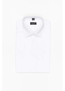 KOSZULA VERSONE 90001 KRÓTKI RĘKAW SLIM FIT BIAŁY ze sklepu Recman w kategorii Koszule męskie - zdjęcie 186530080
