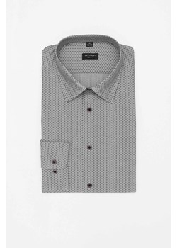 KOSZULA COLINE 3215D DŁUGI RĘKAW SLIM FIT GRAFIT ze sklepu Recman w kategorii Koszule męskie - zdjęcie 186530340