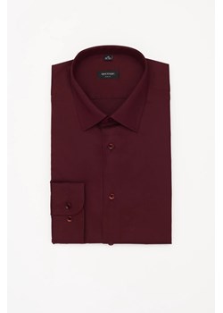 KOSZULA VERSONE 3219T DŁUGI RĘKAW SLIM FIT BORDO ze sklepu Recman w kategorii Koszule męskie - zdjęcie 186530554