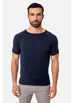T SHIRT ROGLIANO NIEBIESKI ze sklepu Recman w kategorii T-shirty męskie - zdjęcie 186530820