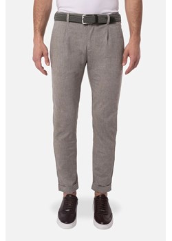SPODNIE CASUAL MERLEY 232A ZIELONE Z BAWEŁNĄ - id: 1044656 - marki Recman - 186531052 SPODNIE CASUAL MERLEY 232A ZIELONE Z BAWEŁNĄ ze sklepu Recman w kategorii Spodnie męskie - zdjęcie 186531052