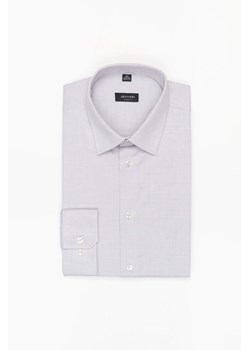 KOSZULA VERSONE 3236T DŁUGI RĘKAW CUSTOM FIT SZARA Z BAWEŁNĄ ze sklepu Recman w kategorii Koszule męskie - zdjęcie 186531062