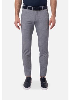 SPODNIE CASUAL SERBIE 234 NIEBIESKIE Z BAWEŁNĄ ze sklepu Recman w kategorii Spodnie męskie - zdjęcie 186531164