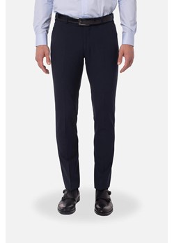 SPODNIE CLASSIC BAMFORD 318 GRANATOWA Z WEŁNĄ ze sklepu Recman w kategorii Spodnie męskie - zdjęcie 186531304