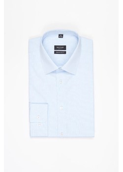 KOSZULA COVIVA 3235T DŁUGI RĘKAW CUSTOM FIT NIEBIESKA Z BAWEŁNY - id: 12005309 - marki Recman - 186531331 KOSZULA COVIVA 3235T DŁUGI RĘKAW CUSTOM FIT NIEBIESKA Z BAWEŁNY ze sklepu Recman w kategorii Koszule męskie - zdjęcie 186531331