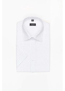 KOSZULA COLINE 3250E KRÓTKI RĘKAW CUSTOM FIT BIAŁA Z BAWEŁNĄ ze sklepu Recman w kategorii Koszule męskie - zdjęcie 186531370