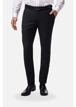 SPODNIE CLASSIC RESWIN 318 CZARNE Z WEŁNĄ ze sklepu Recman w kategorii Spodnie męskie - zdjęcie 186531403