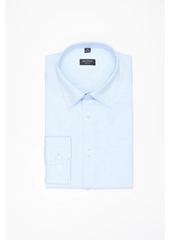 KOSZULA CORSINI 3253D DŁUGI RĘKAW CUSTOM FIT BŁĘKITNA Z BAWEŁNY ze sklepu Recman w kategorii Koszule męskie - zdjęcie 186531513