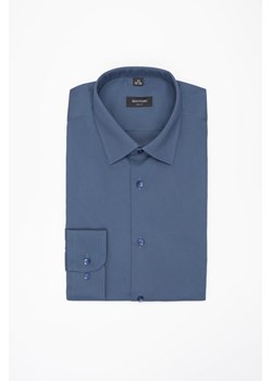 KOSZULA VERSONE 3271T DŁUGI RĘKAW CUSTOM FIT NIEBIESKA Z BAWEŁNĄ ze sklepu Recman w kategorii Koszule męskie - zdjęcie 186532152