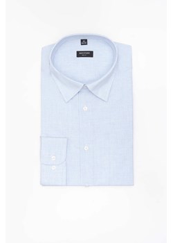 KOSZULA COVIVA 3281D DŁUGI RĘKAW SLIM FIT BŁĘKITNA Z BAWEŁNY ze sklepu Recman w kategorii Koszule męskie - zdjęcie 186532321