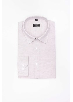 KOSZULA FORMENTO 3286D DŁUGI RĘKAW CUSTOM FIT BEŻOWA Z BAWEŁNĄ ze sklepu Recman w kategorii Koszule męskie - zdjęcie 186532351
