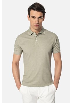 KOSZULKA POLO BLANES1 ZIELONA Z BAWEŁNY - id: 1038527 - marki Recman - 186532510 KOSZULKA POLO BLANES1 ZIELONA Z BAWEŁNY ze sklepu Recman w kategorii T-shirty męskie - zdjęcie 186532510