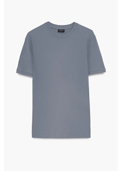 T SHIRT MORAND NIEBIESKI Z BAWEŁNY ze sklepu Recman w kategorii T-shirty męskie - zdjęcie 186533054