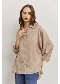 KOSZULA DAMSKA BODRUM BEIGE ze sklepu Jemiol w kategorii Koszule damskie - zdjęcie 186535152