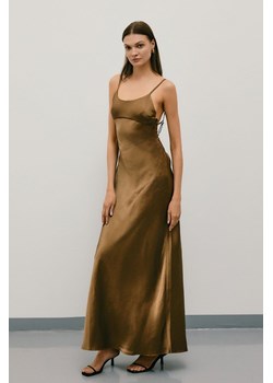 SUKIENKA MELISSA GOLD CHOCO ze sklepu Jemiol w kategorii Sukienki - zdjęcie 186535841
