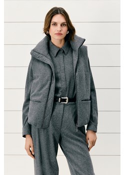 KAMIZELKA DAMSKA ROMY GREY ze sklepu Jemiol w kategorii Kamizelki damskie - zdjęcie 186536463
