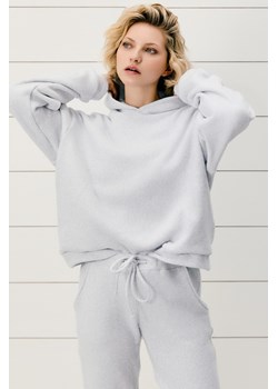 BLUZA DAMSKA CASHMERE MIX LIGHT GREY ze sklepu Jemiol w kategorii Bluzy damskie - zdjęcie 186536674